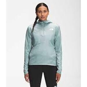 The North Face Women's Winter Warm 1/4 Zip Light Gray/Blue Size XS